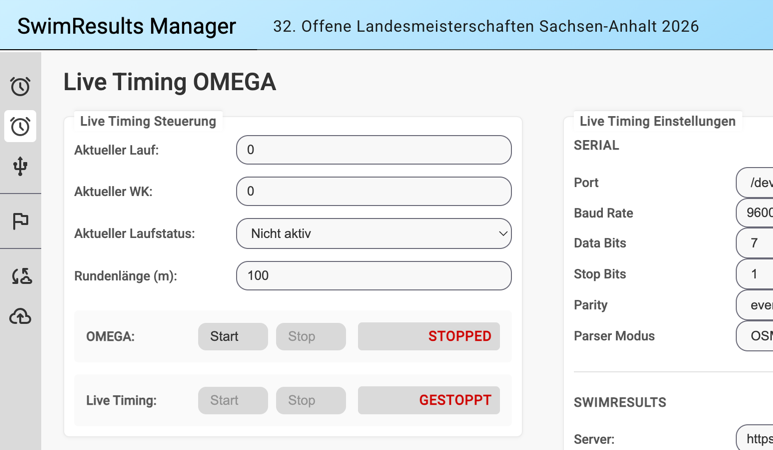SwimResults Manager